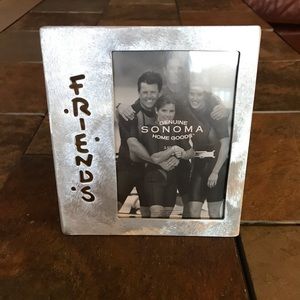 *SOLD*Sonoma Brushed Metal “FRIENDS” Picture Frame *SOLD*